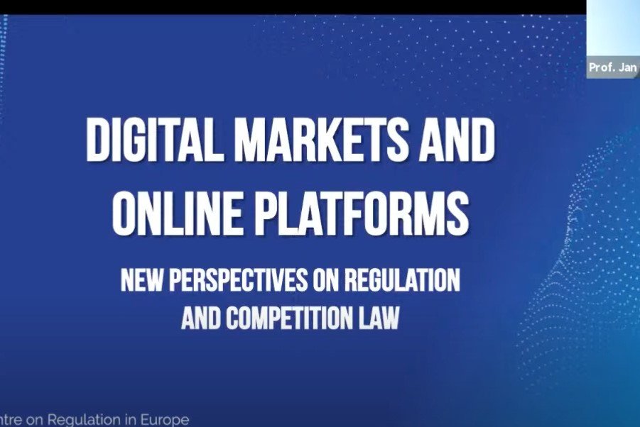 CERRE 18.11.2020: Digital markets and online platforms: new perspectives on regulation and competition law