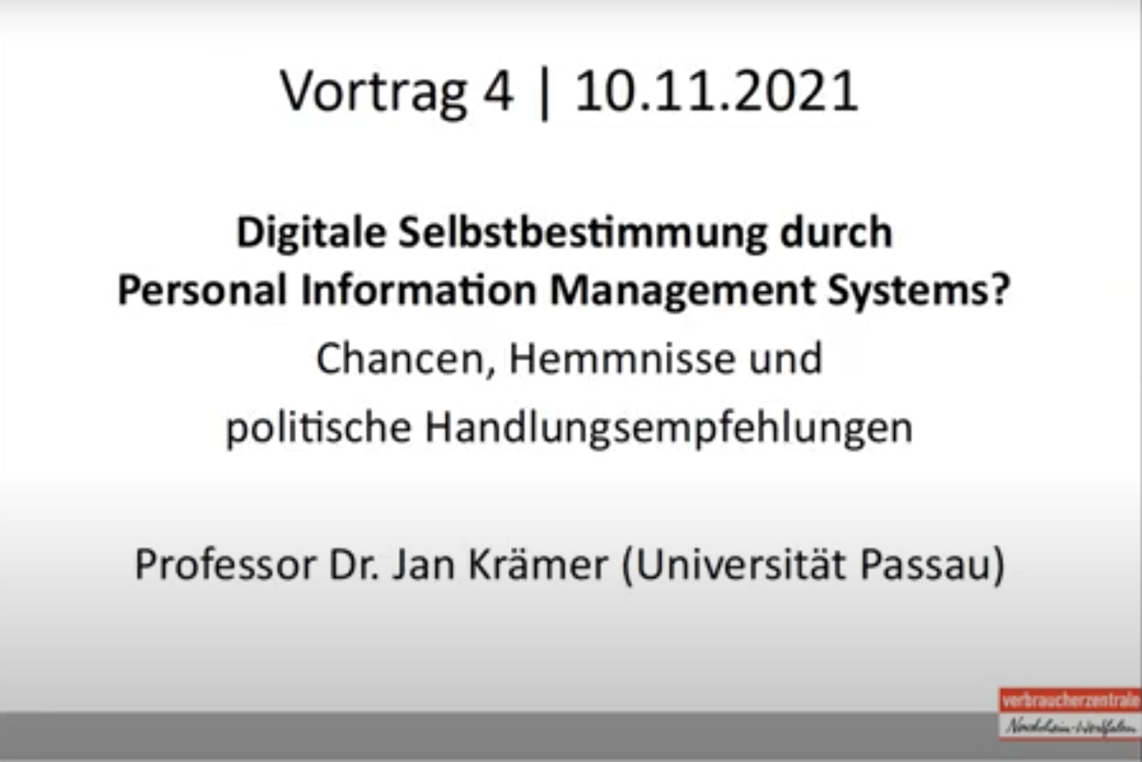 Online-Vortrag am 10.11.2021 in der Vortragsreihe "Zu treuen H&auml;nden?" der Verbraucherzentrale NRW e.V.