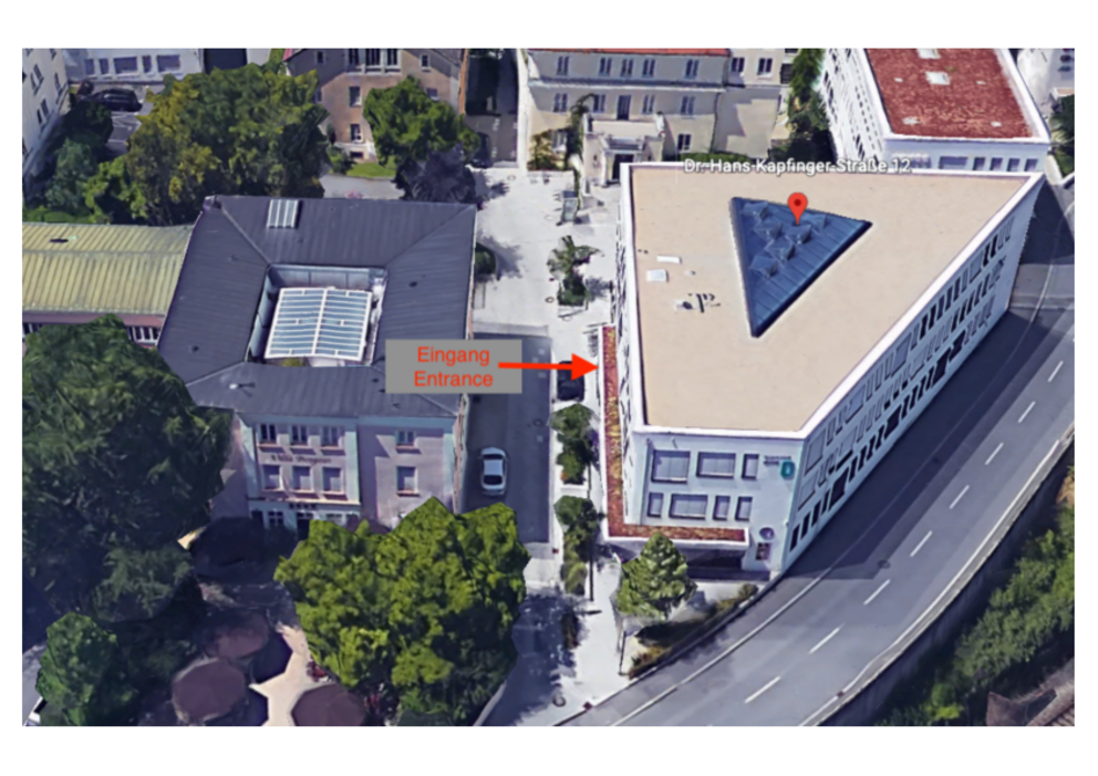 Eingang Dr.-Hans-Kapfinger Str. 12